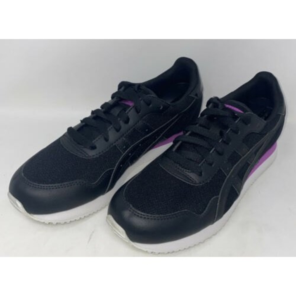 Asics Womens Tiger Runner 1192A188 Black Athletic Running Shoes Size US 9.5